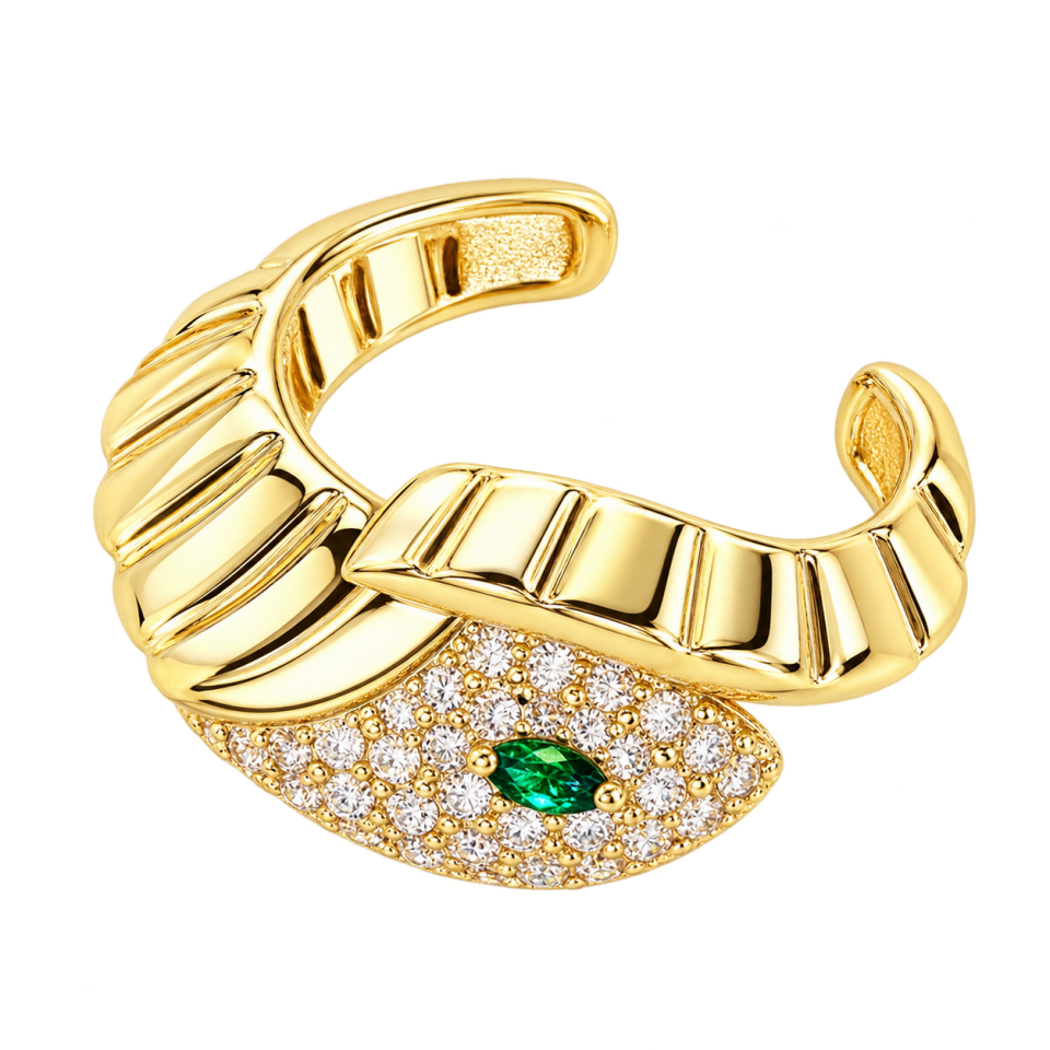 GOLD YILAN KIKIRDAK KÜPE